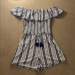 Striped Romper